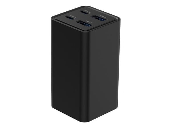 Gembird TA-UC-2A2C-PD65-01-BK, Sisätila, AC, 20 V, 1,5 m, musta
