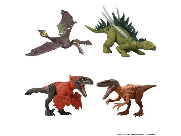 Jurassic World STRIKE ATTACK Herrerasaurus, 4 år, Flerfarget, Plast