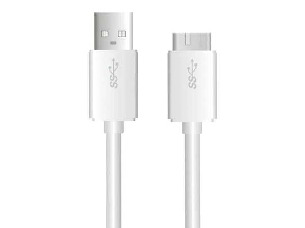 i-Media - USB-kaapeli - Micro-USB Type B (han) til USB Type A (han) - USB 3.0 - 1 m - 1 m