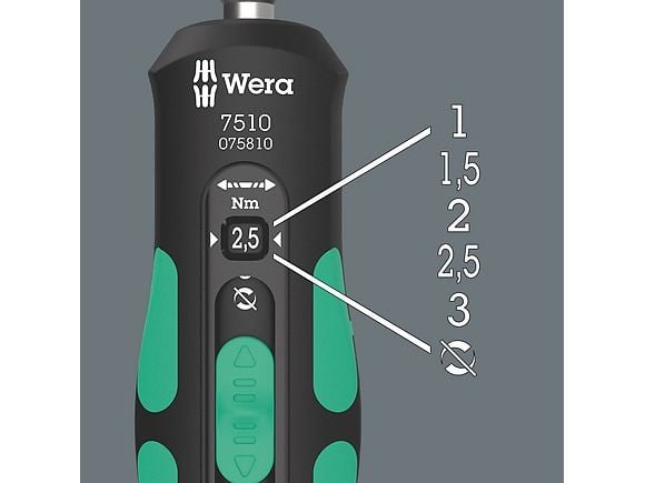 Wera 7510, 65 mm, 150 mm, 35 mm, 208 g, 1 stykker, Tsjekkisk Republikk