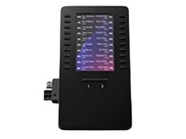 Cisco - Tastutvidelsesmodul for VoIP-telefon - 20 taster, 2 sider - karbon sort - for P/N: CON-SNT-DP9KE8MA