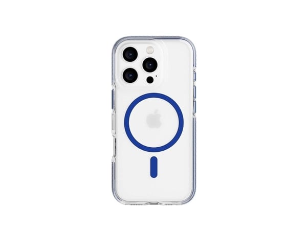 Tech21 EvoCrystal, Etui, Apple, iPhone 16 Pro, 16 cm (6.3"), Blå, Translucent
