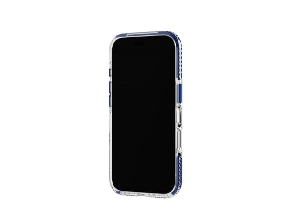 Tech21 EvoCrystal, Suojus, Apple, iPhone 16 Pro, 16 cm (6.3"), Sininen, Läpikuultava