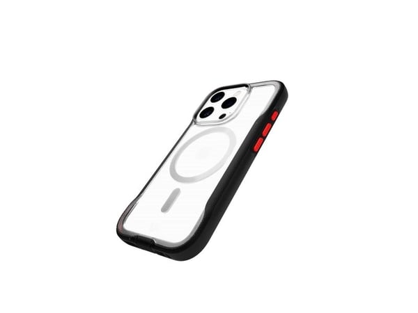 Tech21 EvoPro, Suojus, Apple, iPhone 16 Pro, 16 cm (6.3"), musta, Läpinäkyvä