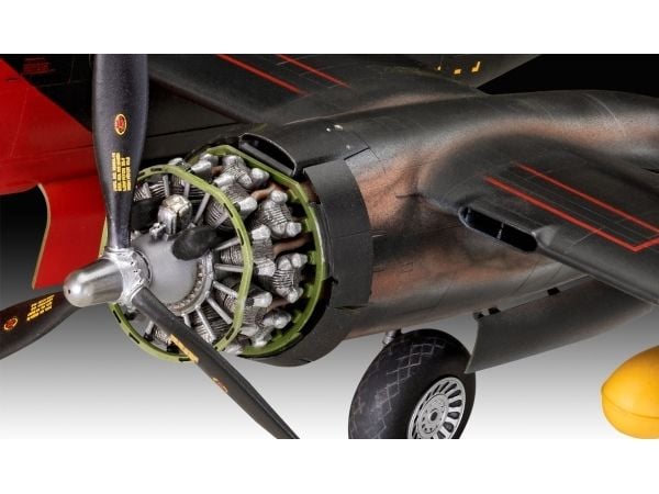 Revell 03823, Fly, Monteringssett, 1:48, B-26 Invader, Gutt, Ekspert