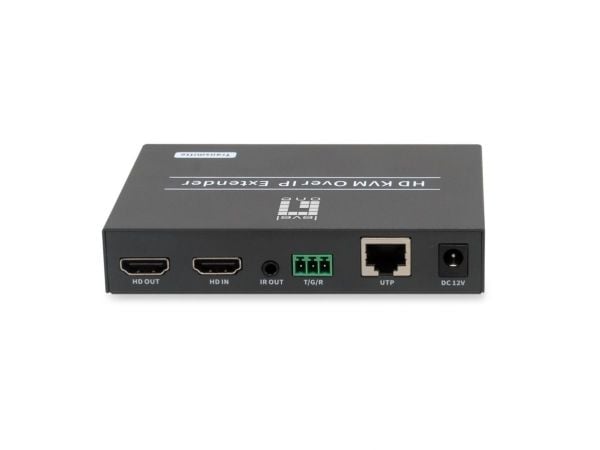 LevelOne HVE-6701T - Video/lyd/infrarød/USB/seriellforlenger - sender - HDMI - over CAT 5e/6/7 - opp til 150 m