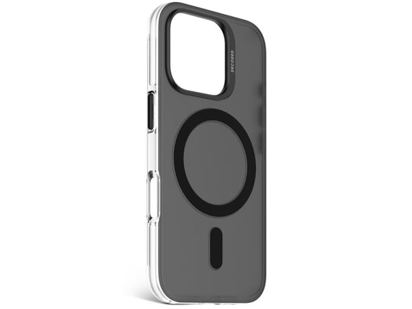 Decoded Clear Case, Suojus, Apple, iPhone 16 Pro, 16 cm (6.3"), musta, Läpinäkyvä