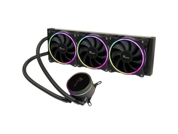 CPU:n vesijäähdytys Argus Iceman LC-360 RGB