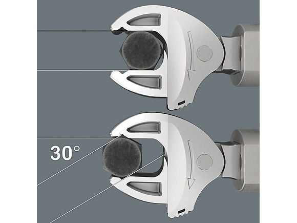 Wera 7880 Joker L, Kromfarget, Kromvanadiumstål, 16,17,18,19 mm, Click-Torque X series 14x18mm, Tsjekkisk Republikk, 88 mm