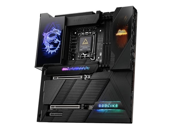 MSI MEG Z890 GODLIKE - Hovedkort - utvidet ATX (E-ATX) - LGA1851-sokkel - Z890 Chipset - USB4, USB 3.2 Gen 1, USB 3.2 Gen 2, USB-C 3.2 Gen 2x2, USB...