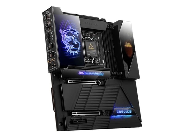 MSI MEG Z890 GODLIKE - Hovedkort - utvidet ATX (E-ATX) - LGA1851-sokkel - Z890 Chipset - USB4, USB 3.2 Gen 1, USB 3.2 Gen 2, USB-C 3.2 Gen 2x2, USB...