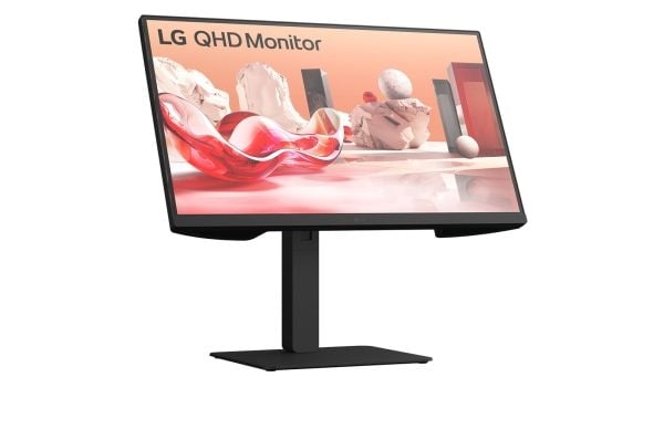LG 27BA75QB-B - LED-skjerm - 27" - 2560 x 1440 QHD @ 100 Hz - IPS - 350 cd/m² - 1000:1 - HDR10 - 5 ms - HDMI, DisplayPort, USB-C - høyttalere - svart