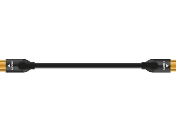 Sinox ULTRAHD - High Speed - HDMI-kabel med Ethernet - HDMI hann til HDMI hann - 1 m - svart - 4K-støtte
