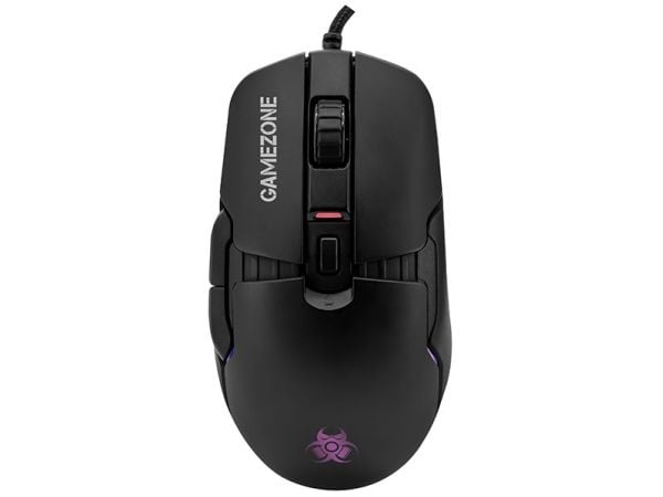 Tracer GameZone Master - Mus - RGB - høyrehendt - optisk - 8 knapper - kablet - USB - hengeboks