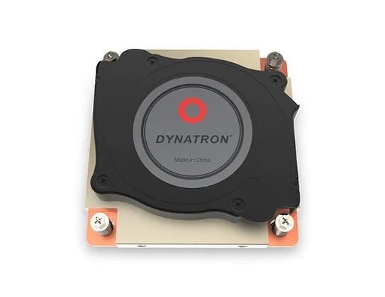 Inter-Tech Q-7 - Prosessorkjøler - active - 12 V - (for: LGA1700) - kobber med dampkammerbase - 80 mm - 1U