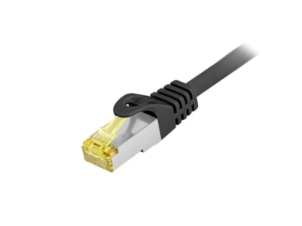 Equip 605106, 10 m, Cat6a, S/FTP (S-STP), RJ-45, RJ-45, Sort