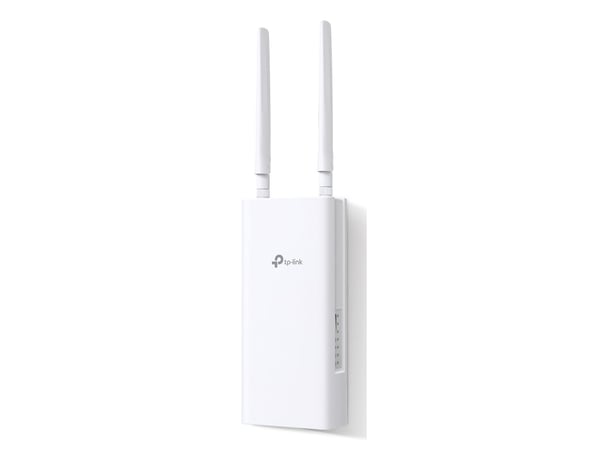 TP-Link TL-MR100-OUTDOOR, Wi-Fi 4 (802.11n), Enkeltbånd (2.4 GHz), Ethernet/bredbåndsforbindelse, 3G, 4G, Hvit