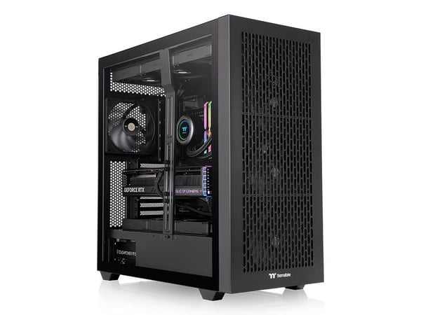 Thermaltake AX500, Full Tower, PC, Sort, ATX, EATX, Micro ATX, Mini-ITX, SSI CEB, SSI EEB, SPCC, Stål, Herdet glass, 18,5 cm