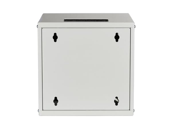 EFB Elektronik WGB-1006GR.30-SET1, Veggmonterbar hylle, 6U, 30 kg, Nøkkellås, Grå