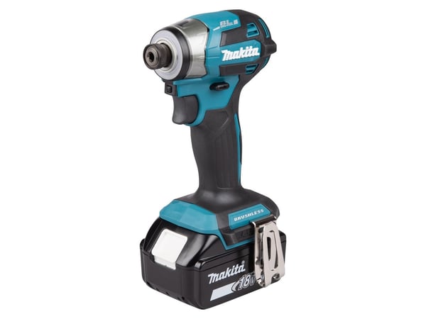 Makita DTD173RTJ, Slagtrekker, Pistolhåndtak, 1/4", Sort, Blå, 3600 RPM, 1100 RPM