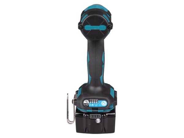 Makita DTD173RTJ, Slagtrekker, Pistolhåndtak, 1/4", Sort, Blå, 3600 RPM, 1100 RPM