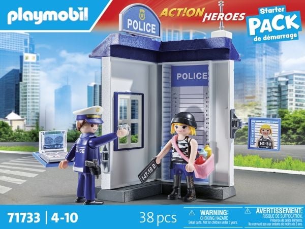 Playmobil 71733, Politi, 4 år, Flerfarget, Plast