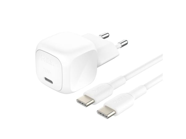 Belkin WCA009KQ1MWH-B6, Sisätila, AC, 11 V, 1 m, Valkoinen