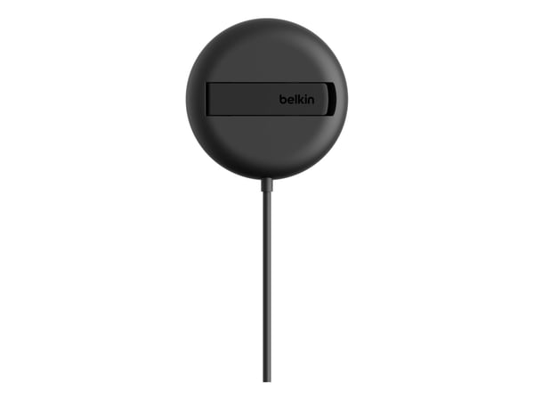 Belkin BoostCharge Pro - Trådløs ladepute - magnetisk + AC-strømadapter - 15 watt - Fast Charge - svart