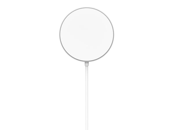 Belkin BoostCharge Pro - Trådløs ladepute - magnetisk + AC-strømadapter - 15 watt - Fast Charge - hvit