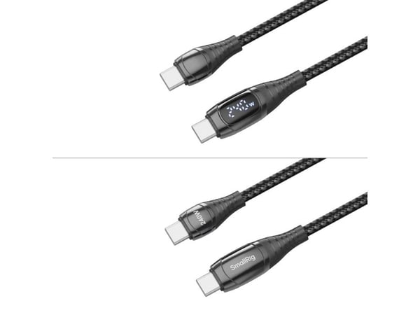 SmallRig 5113, 1 m, USB C, USB C, USB 2.0, musta
