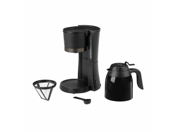 JATA JECA1800, Suodatinkahvinkeitin, Jauhettu kahvi, 800 W, musta