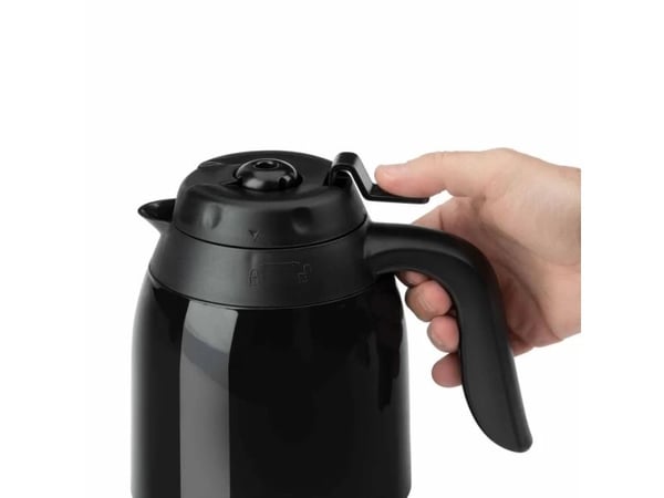 JATA JECA1800, Suodatinkahvinkeitin, Jauhettu kahvi, 800 W, musta