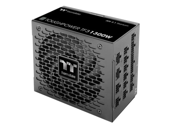 Thermaltake ToughPower TF3 1300W - TT Premium Edition - strømforsyning (intern) - ATX12V 3.1/ EPS12V - 80 PLUS Titanium - AC 100-240 V - 1300 watt ...