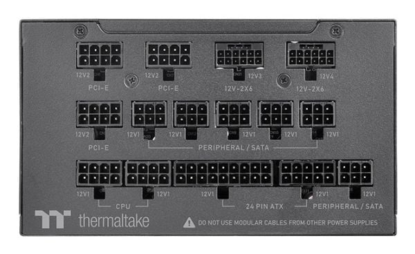 Thermaltake ToughPower TF3 1300W - TT Premium Edition - strømforsyning (intern) - ATX12V 3.1/ EPS12V - 80 PLUS Titanium - AC 100-240 V - 1300 watt ...
