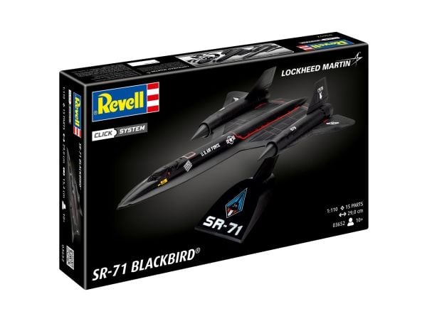 Revell - SR-71 Blackbird (lett klikk), 1/110, 03652