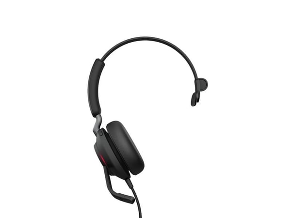 Jabra Evolve2 40 SE MS Mono - Hodesett - on-ear - kablet - USB-C, USB-A - lydisolerende - Certified for Microsoft Teams