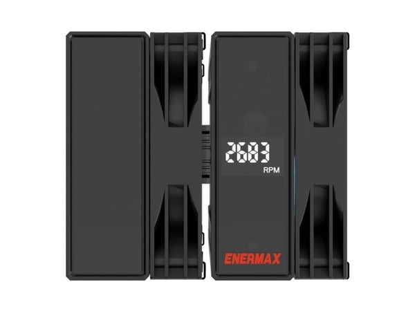 Enermax ETS-TD60D-ARGB, Ilmanjäähdytin, 12 cm, musta