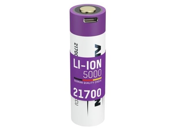 Ansmann 1308-0001, Oppladbart batteri, AA, Lithium-Ion (Li-Ion), 3,6 V, 1 stykker, 5000 mAh