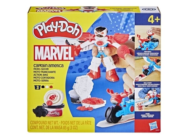 Play-Doh Captain America Moto-Slicer