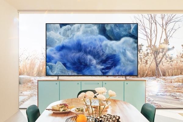 Samsung GQ55Q8FAAU - 55" Diagonalklasse Q8F Series LED-bakgrunnsbelyst LCD TV - QLED - Smart TV - Tizen OS - 4K UHD (2160p) 3840 x 2160 - HDR - Qua...