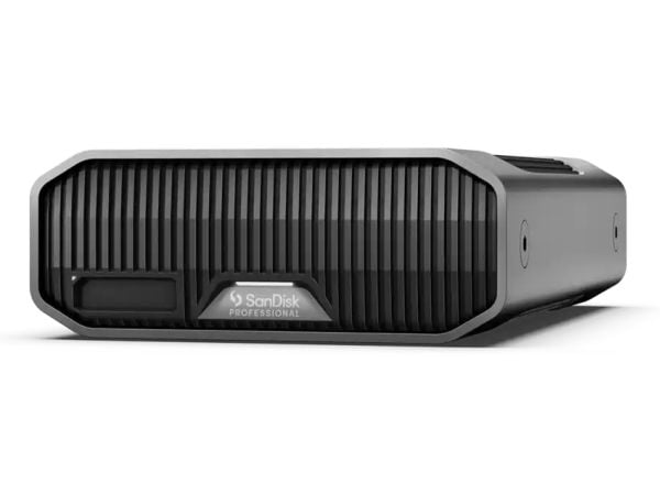 SanDisk Professional G-DRIVE PROJECT - Harddiskarray - 26 TB - 1 brønner - HDD 26 TB x 1 - Thunderbolt 3, USB-C 3.2 Gen 2 (ekstern)