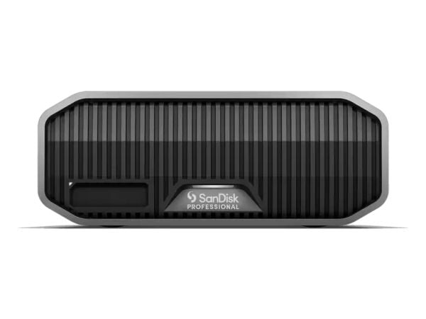 SanDisk Professional G-DRIVE PROJECT - Harddiskarray - 26 TB - 1 brønner - HDD 26 TB x 1 - Thunderbolt 3, USB-C 3.2 Gen 2 (ekstern)