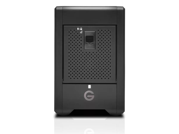SanDisk Professional G-RAID SHUTTLE 4 - Harddiskarray - 104 TB - 4 brønner - HDD 104 TB x 4 - Thunderbolt 3, USB 3.2 Gen 2 (ekstern)