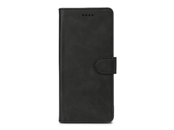 eSTUFF WALES - Flipomslag til mobiltelefon - polyuretan (PU) - sort - for Samsung Galaxy A56
