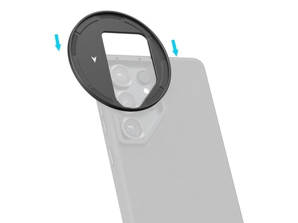 SmallRig 5185, Kameralukker, Sort, Aluminium, Samsung, S25 Ultra, 70 mm