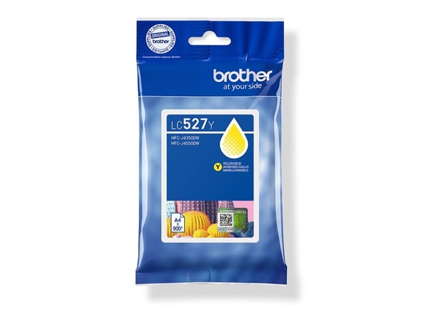 Brother LC527VAL, musta, Syaani, Magenta, Keltainen, Väriainepohjainen muste, Väriainepohjainen muste, 4 kpl, 1300 sivua, Value pack