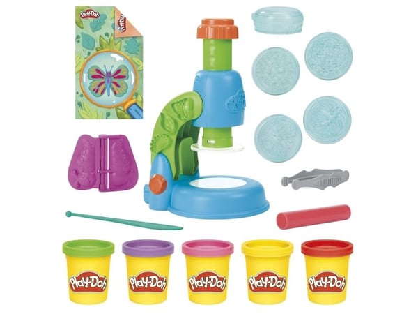 Play-Doh Light & Look mikroskopset