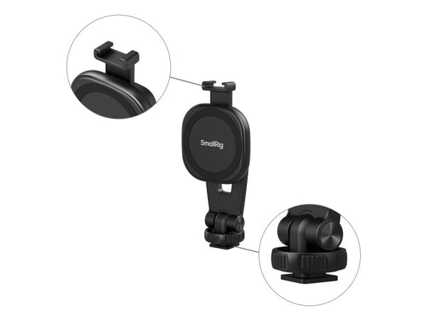 SmallRig 5283, Magnetisk klemme, Sort, Plast, 1 stykker, 62 mm, 25 mm