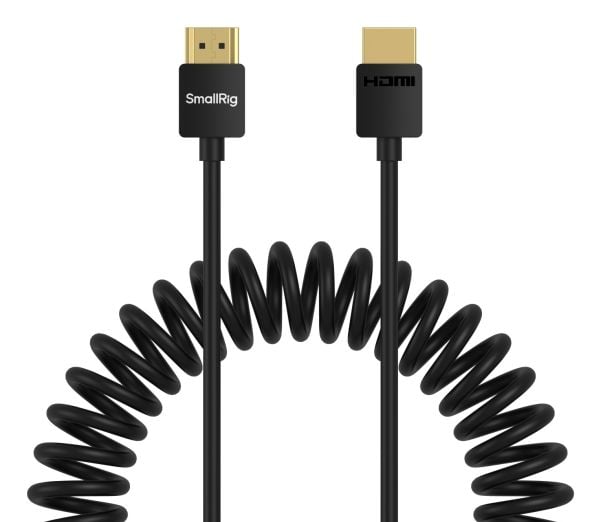 SmallRig 4963, 1 m, HDMI-tyyppi A (vakio), HDMI-tyyppi A (vakio), musta