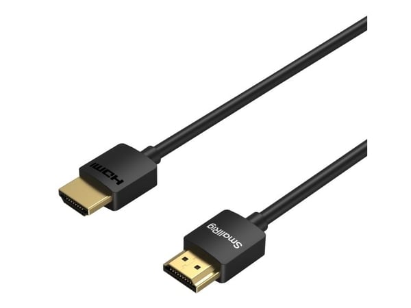 SmallRig 4963, 1 m, HDMI-tyyppi A (vakio), HDMI-tyyppi A (vakio), musta